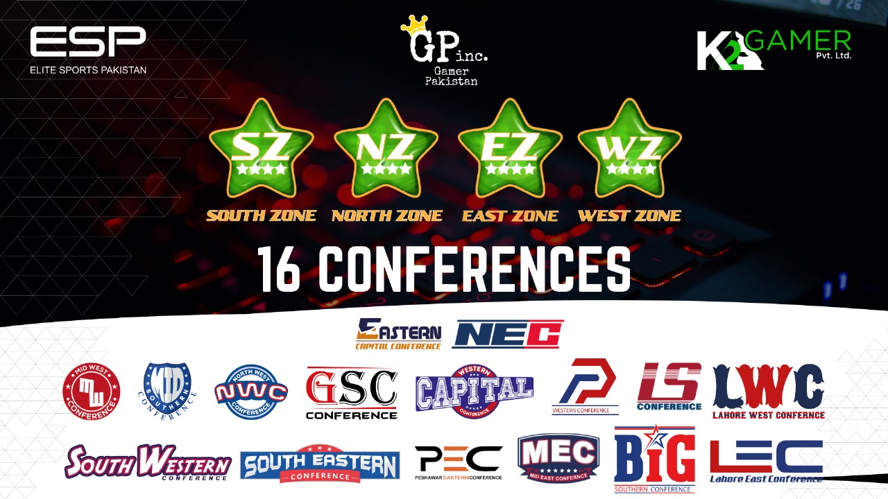 4 Zones, 16 conferences of K2 Gamer