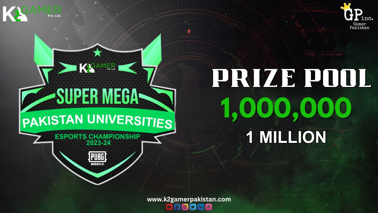 K2Gamer Unveils event Logo & PKR 1M Prize pool!