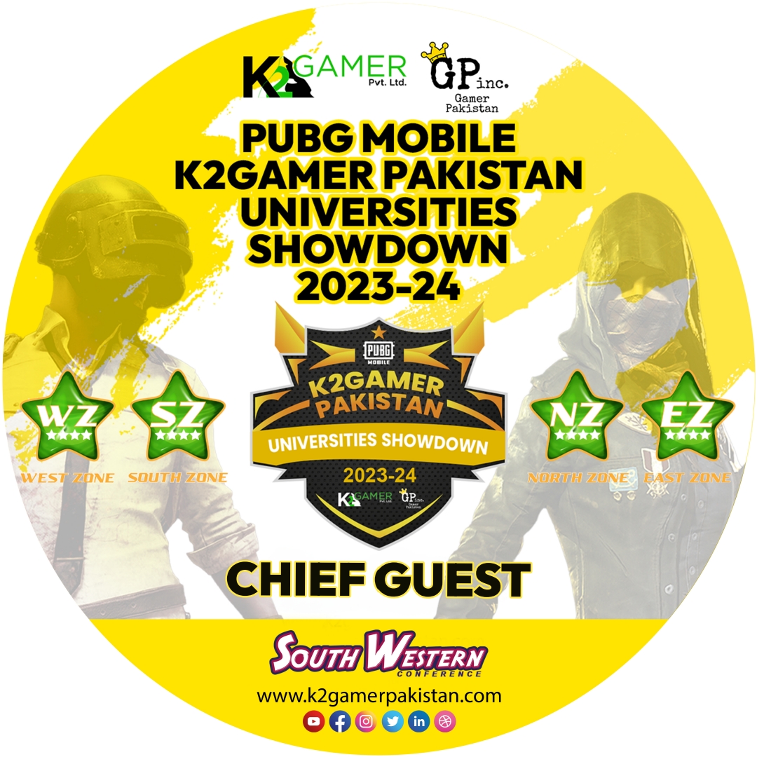 LAN Qualifier event of PUBG MOBILE K2GAMER PAKISTAN UNIVERSITIES SHOWDOWN 2023-24